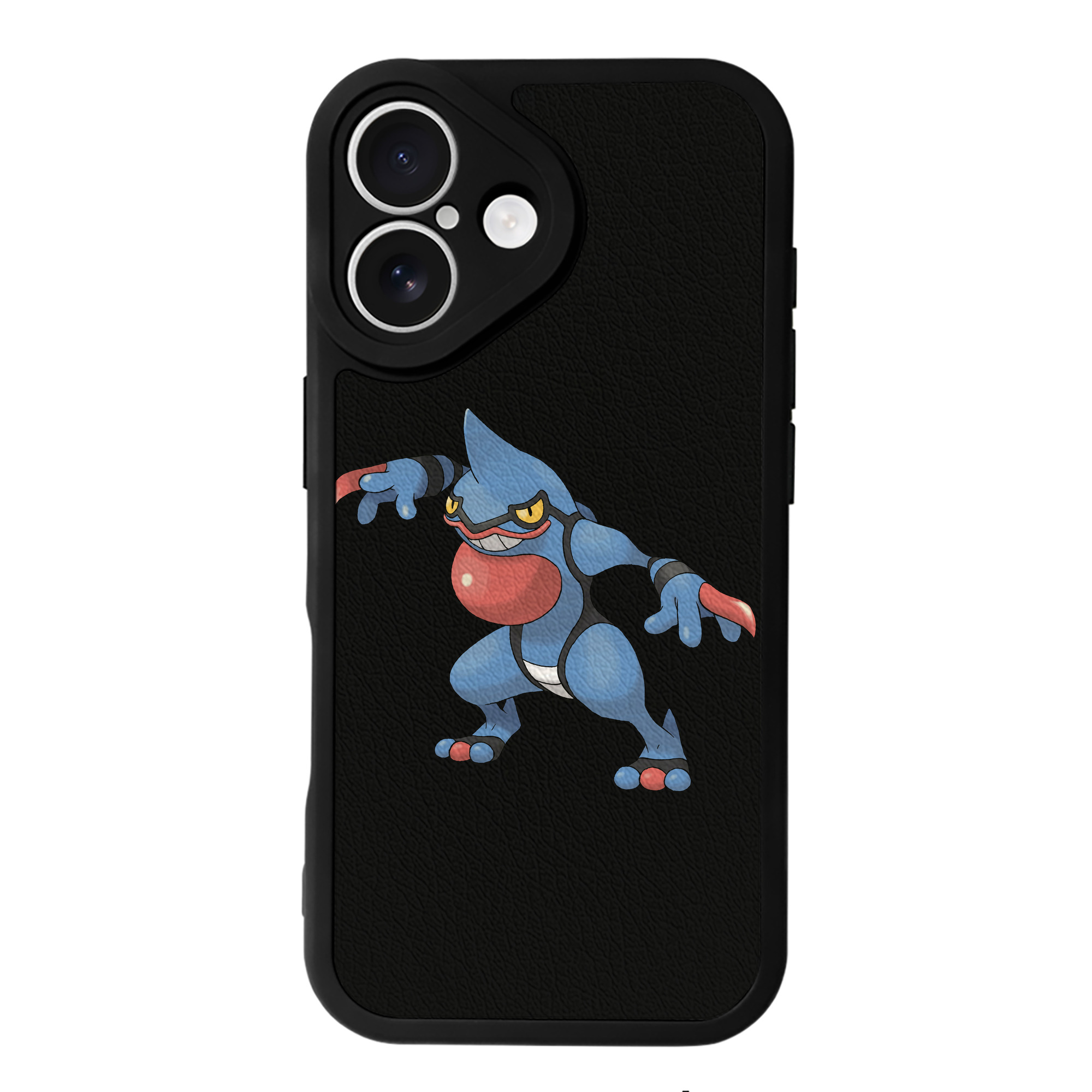 （画像用） ポケットモンスター Pokémon 【iPhone 16シリーズ対応】シリコンスマホケース（レザー調） 材質：シリコン